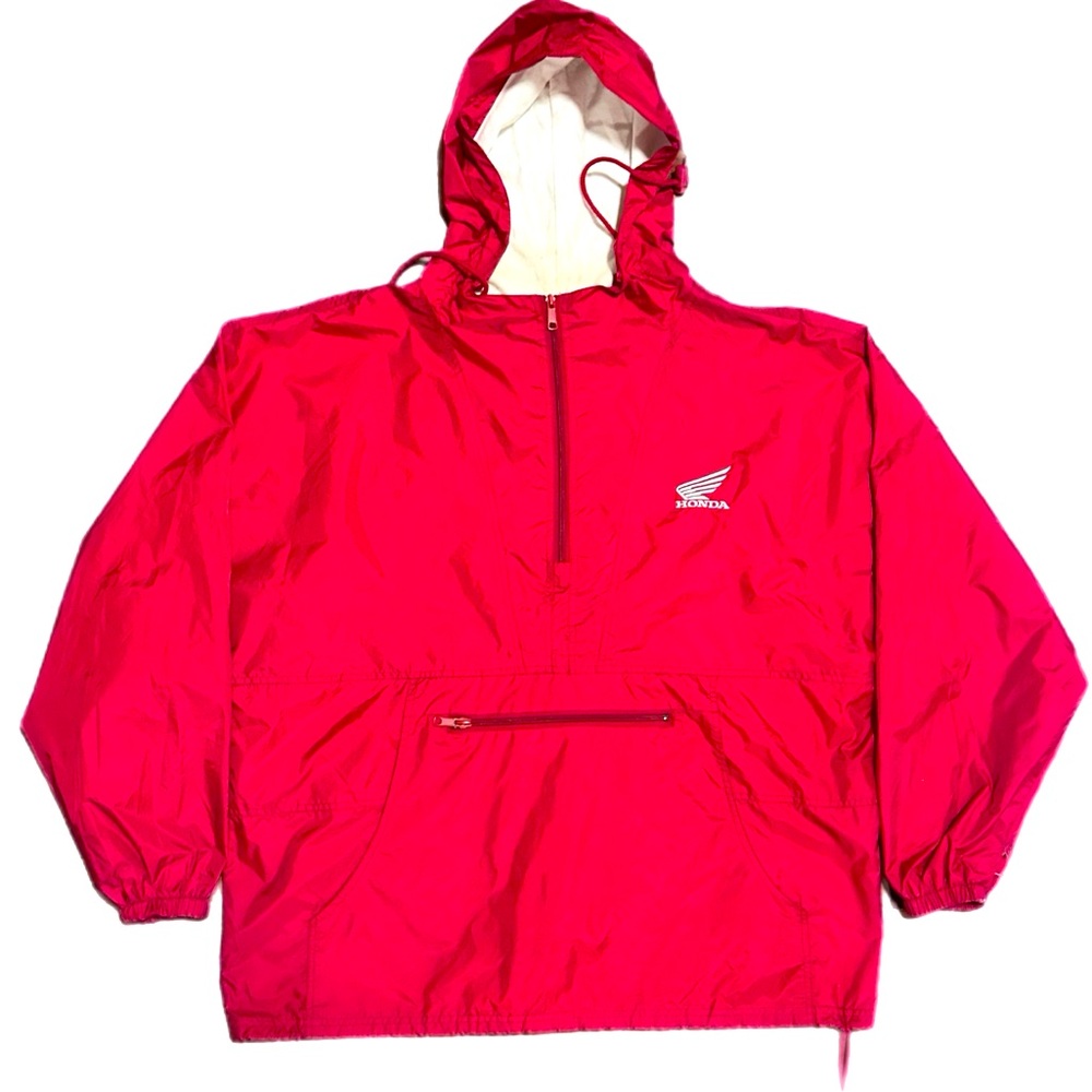 Authentic Vintage Honda Red Windbreaker Jacket XXL